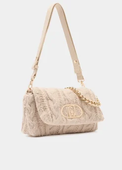 Borsa LaPuffy media in maglia