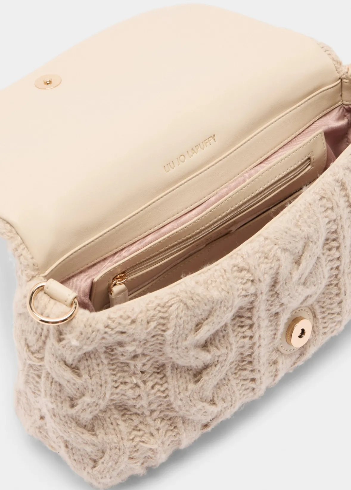 Borsa LaPuffy media in maglia