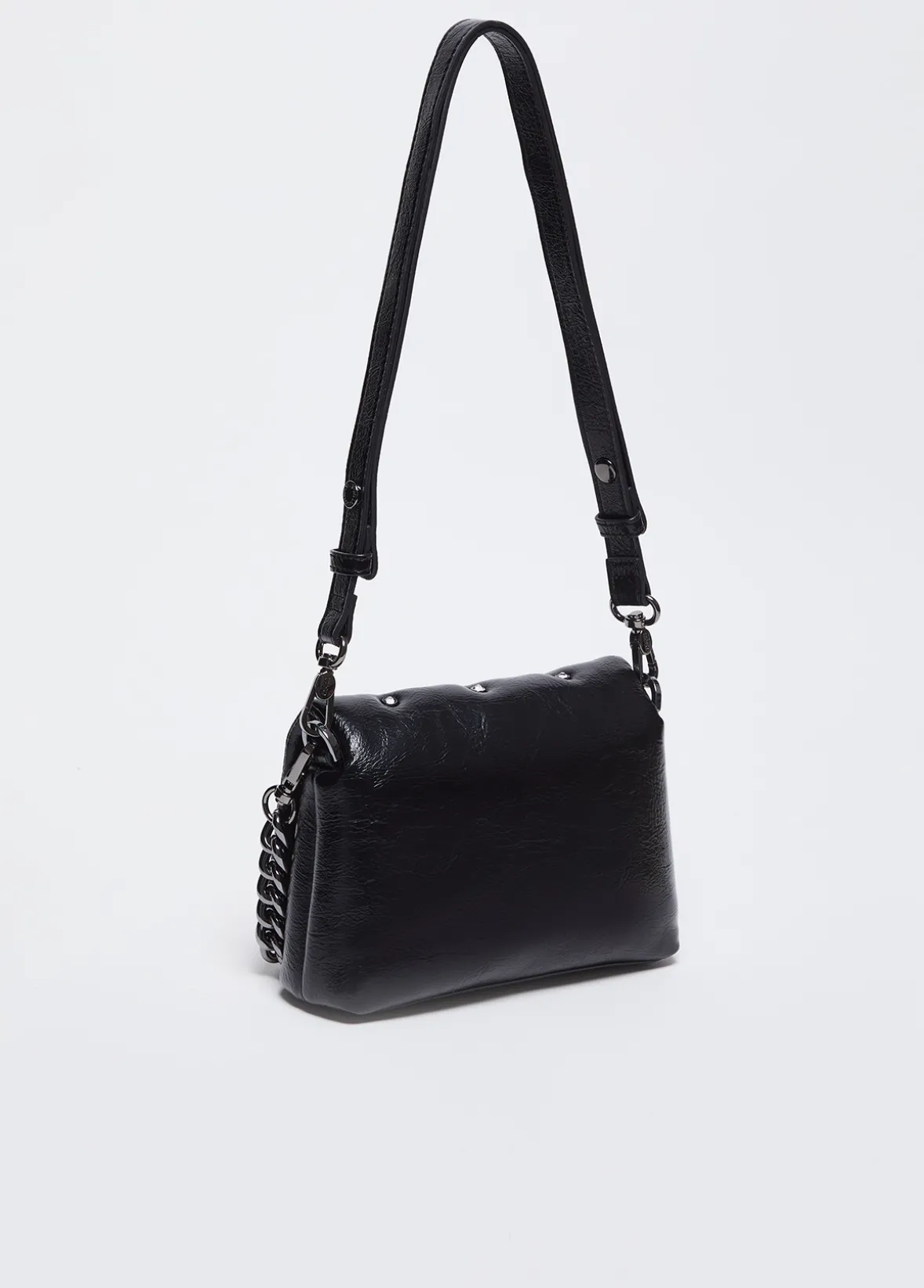 Borsa LaPuffy piccola con strass