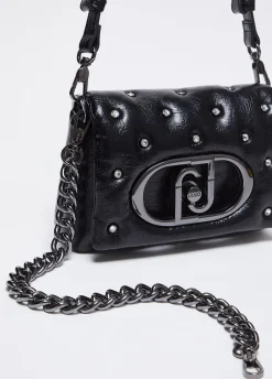 Borsa LaPuffy piccola con strass
