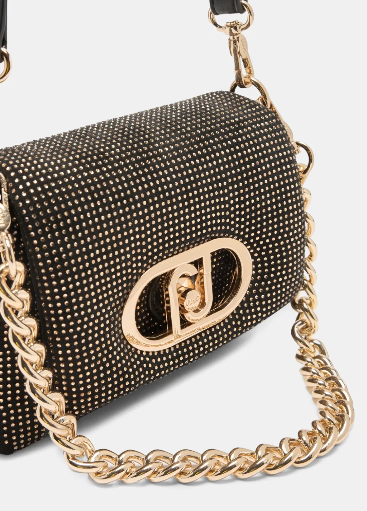 Borsa LaPuffy piccola con strass