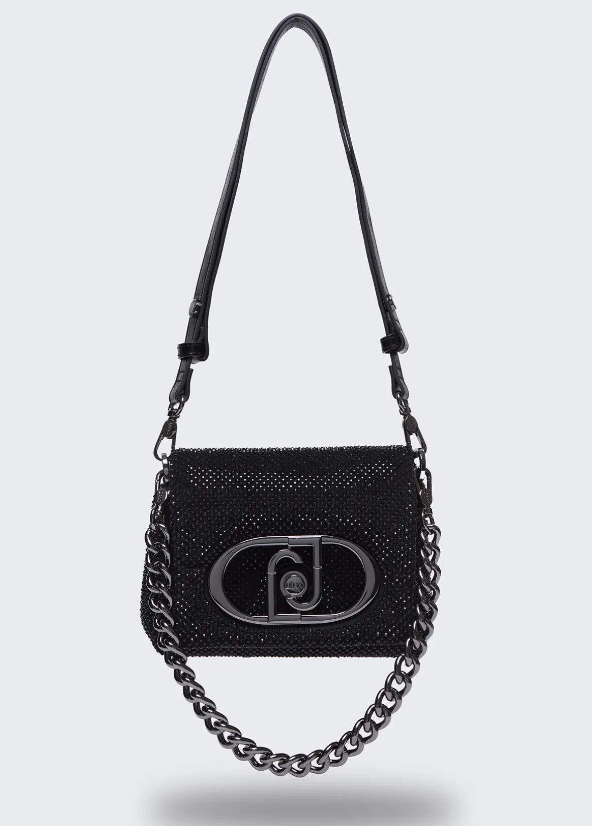 Borsa LaPuffy piccola con strass