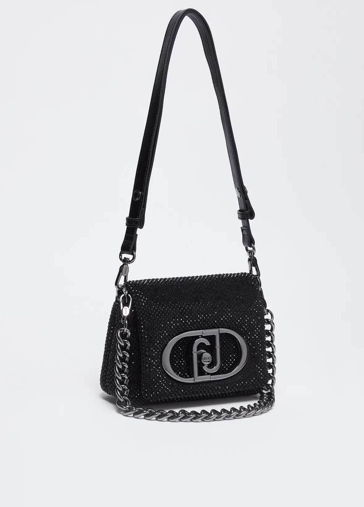 Borsa LaPuffy piccola con strass