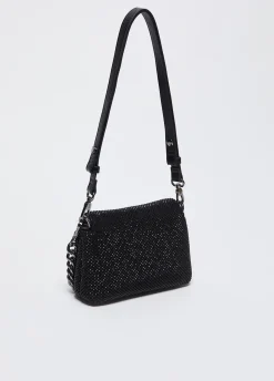 Borsa LaPuffy piccola con strass