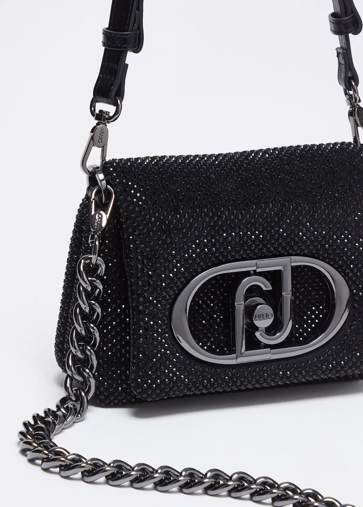 Borsa LaPuffy piccola con strass