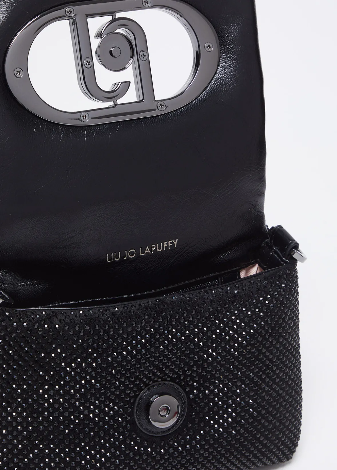 Borsa LaPuffy piccola con strass