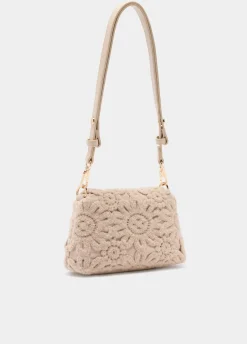Borsa LaPuffy piccola con ricamo