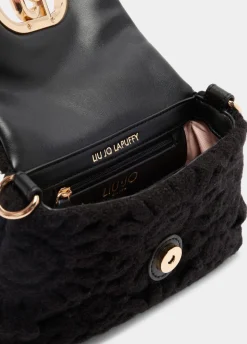 Borsa LaPuffy piccola con ricamo
