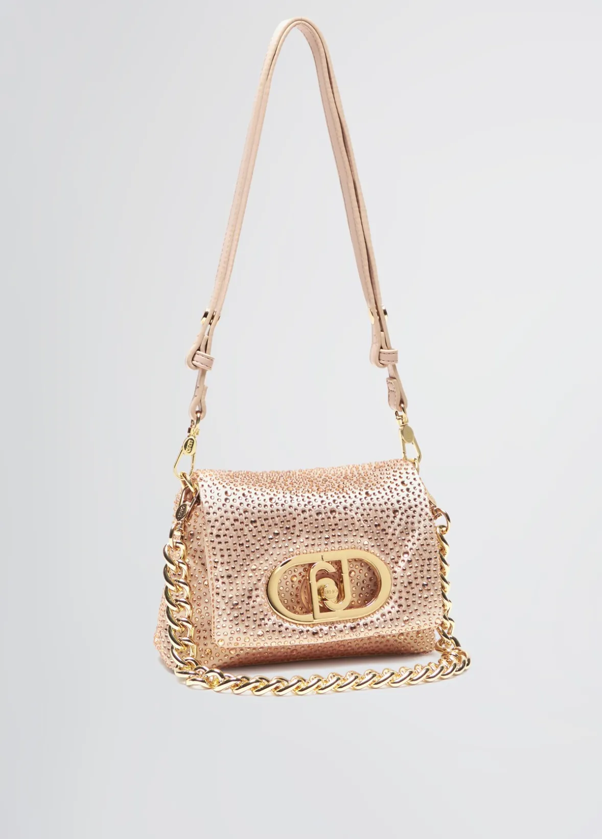 Borsa LaPuffy piccola con strass