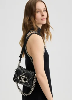 Borsa LaPuffy piccola con catene