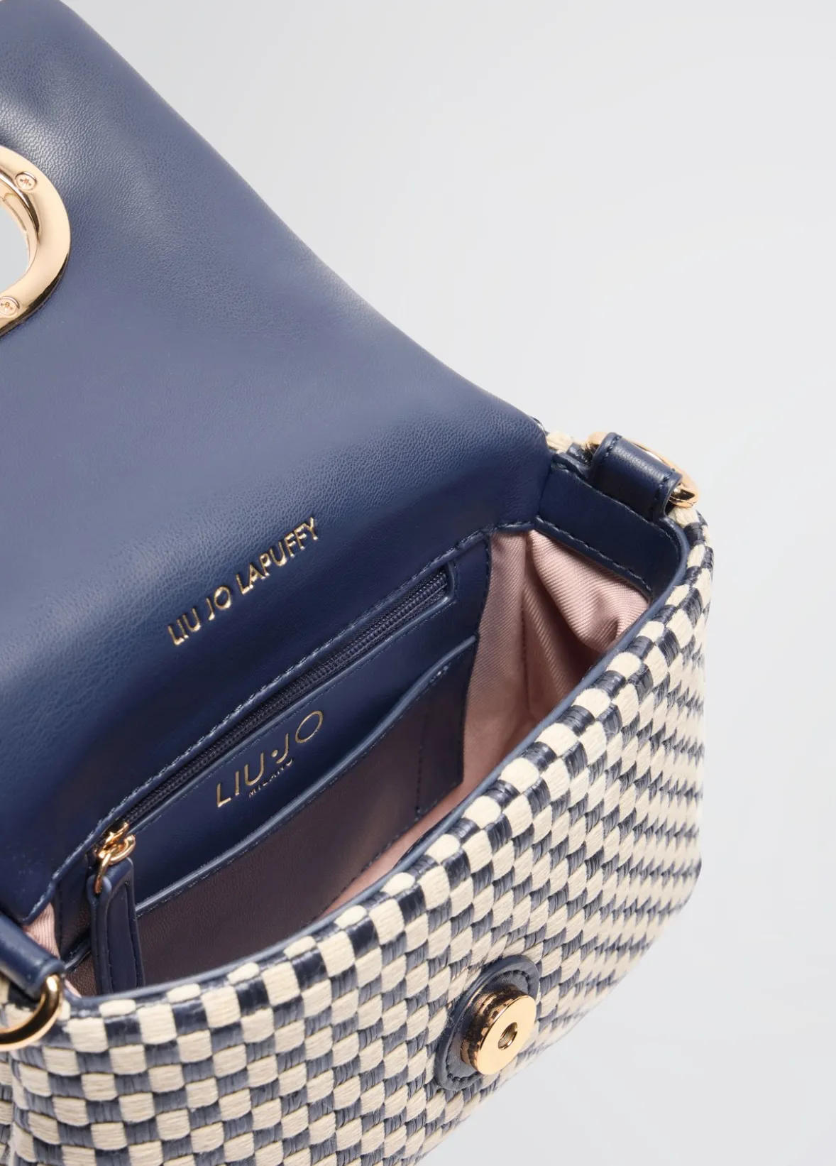 Borsa LaPuffy piccola in vichy