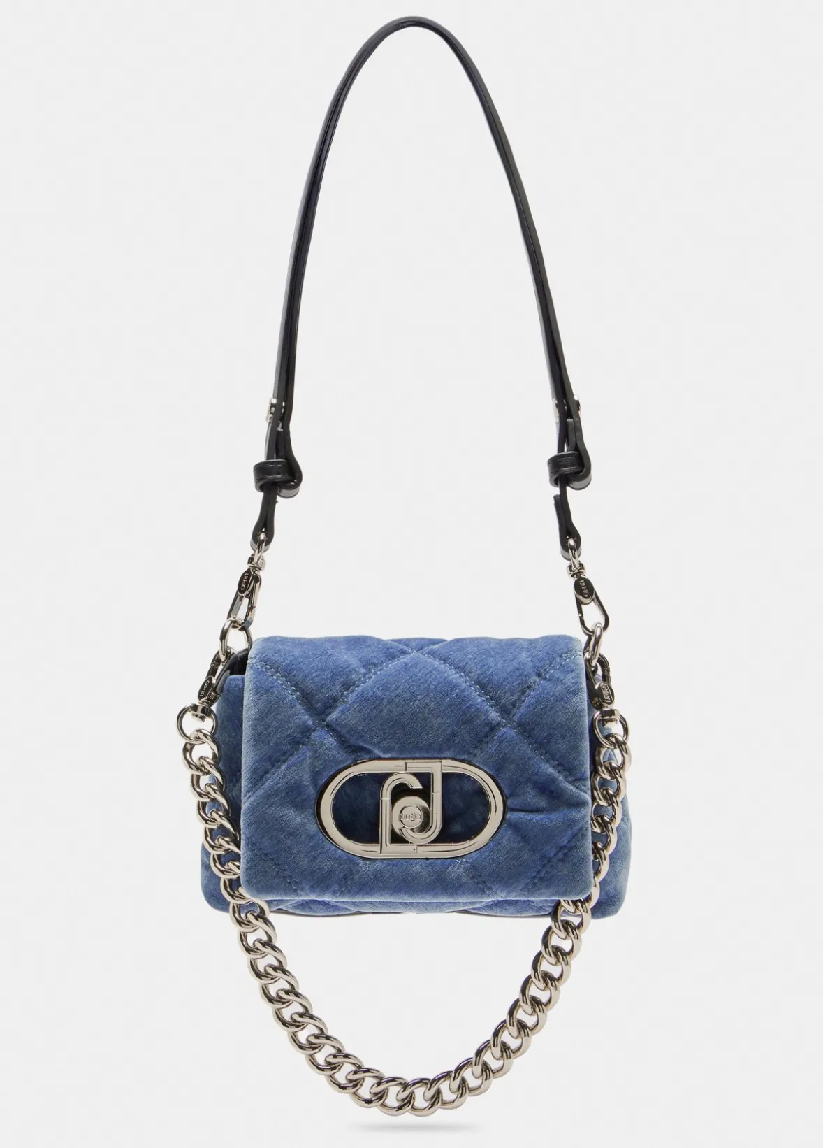 Borsa LaPuffy piccola in velluto