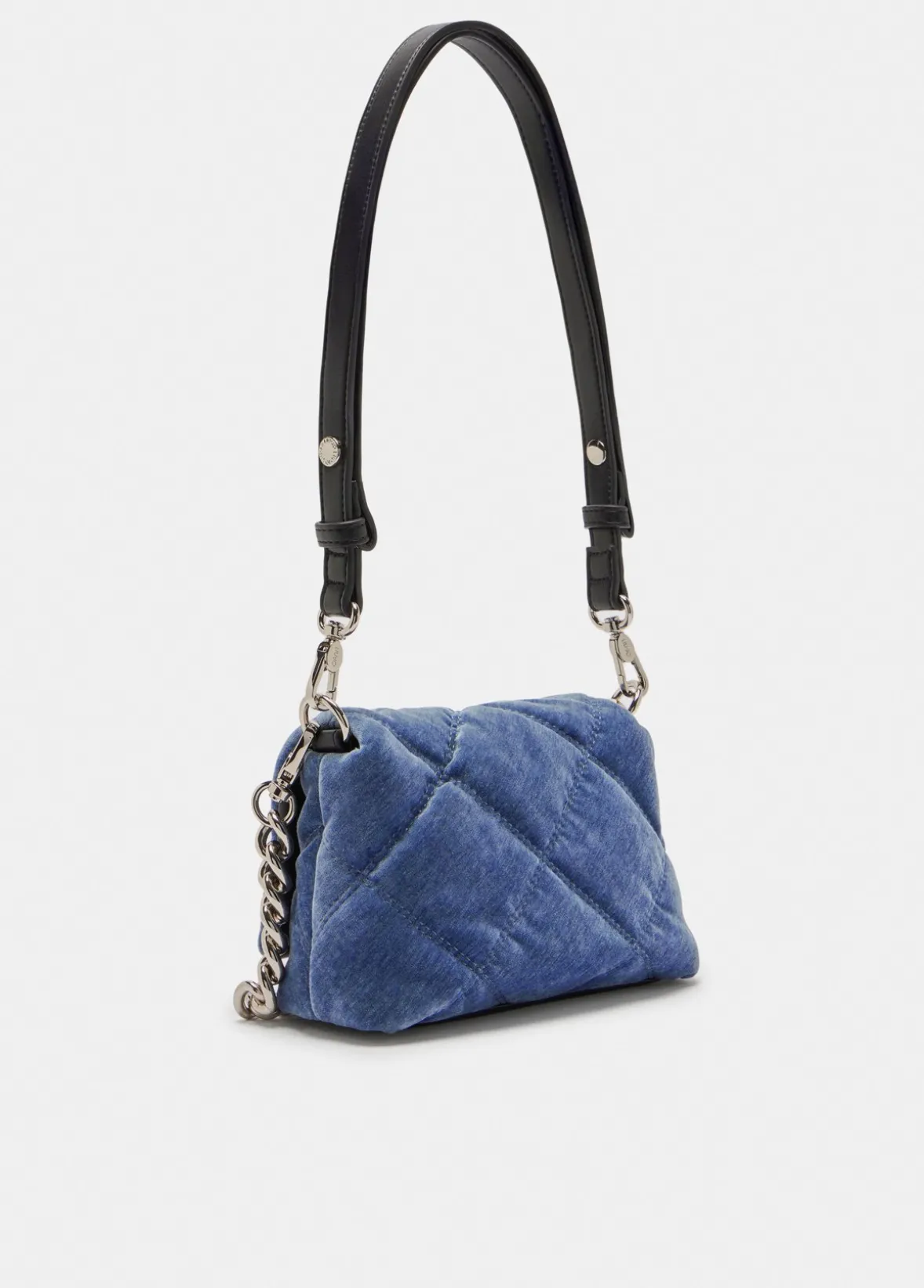 Borsa LaPuffy piccola in velluto