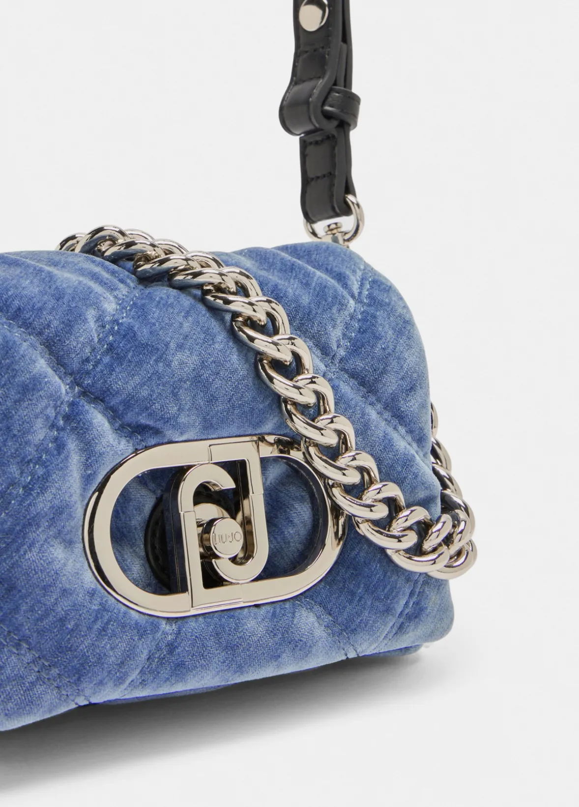 Borsa LaPuffy piccola in velluto