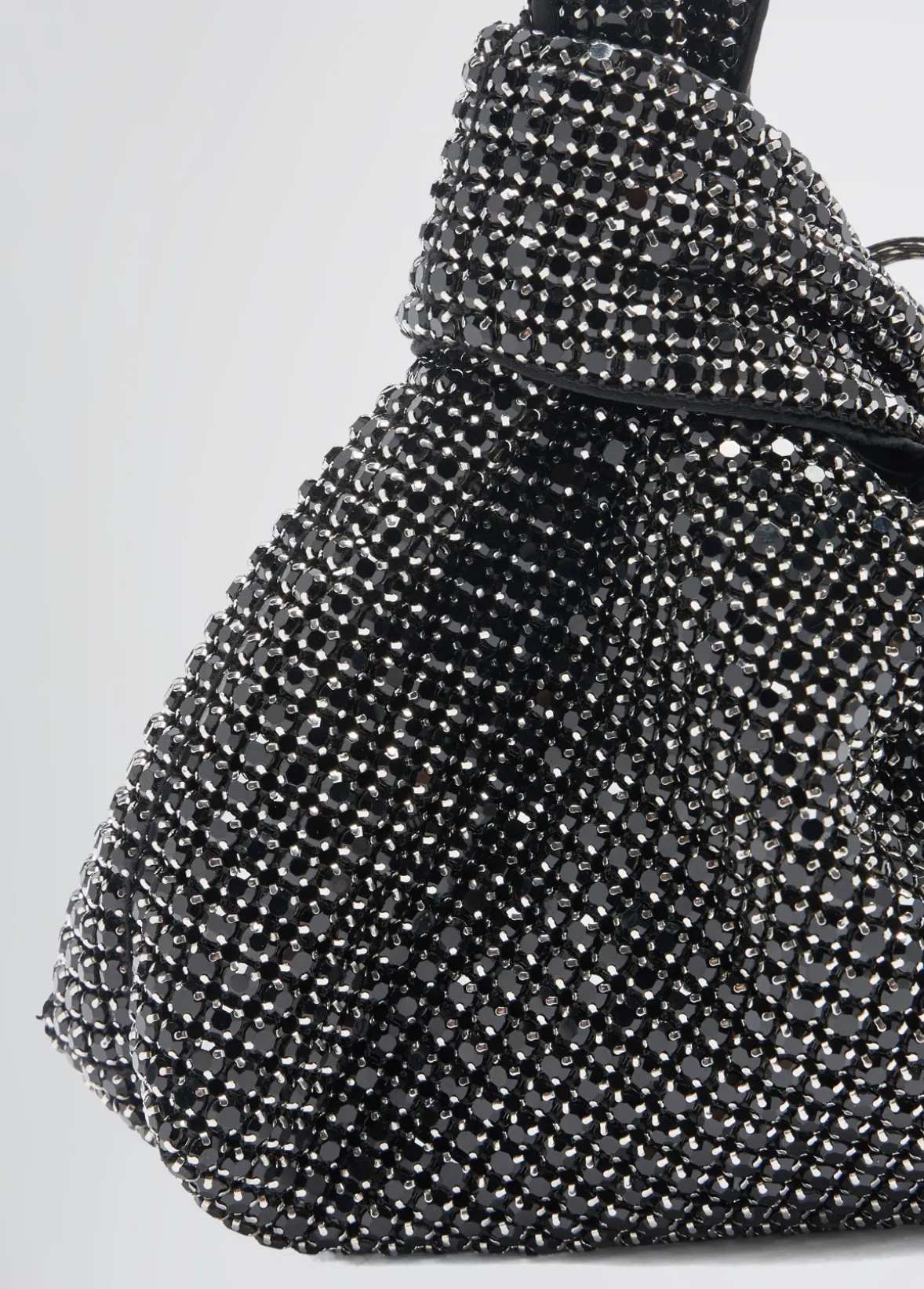 Borsa mini con strass