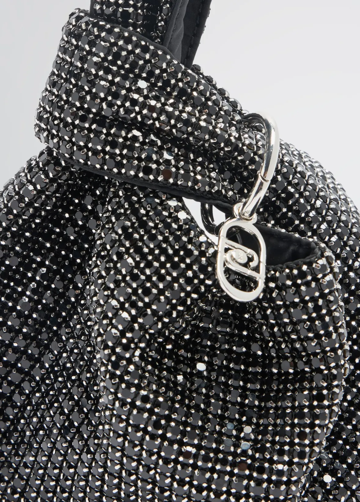 Borsa mini con strass