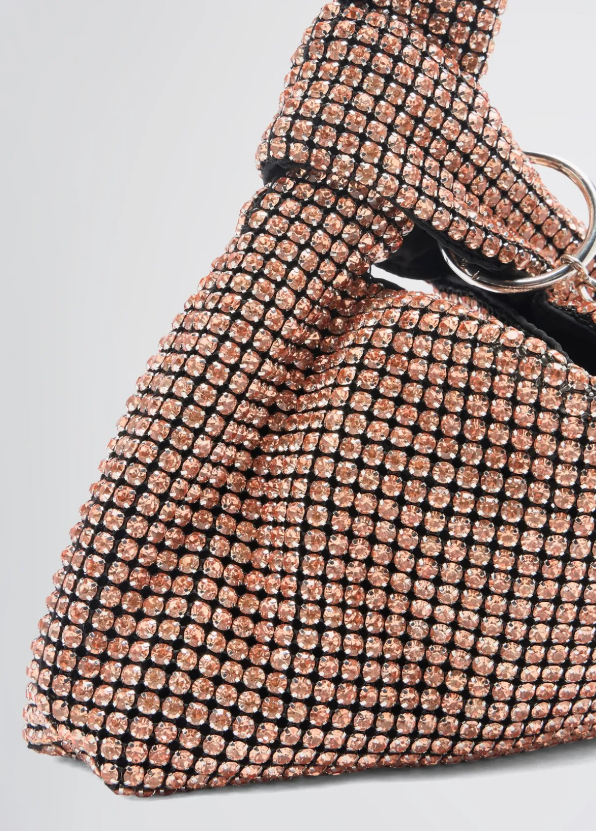 Borsa mini con strass