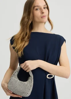 Borsa mini con strass
