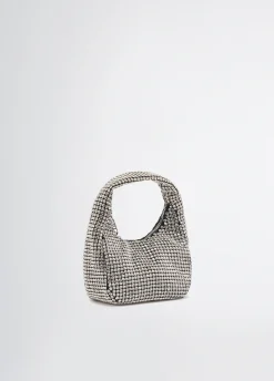 Borsa mini con strass