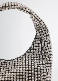 Borsa mini con strass