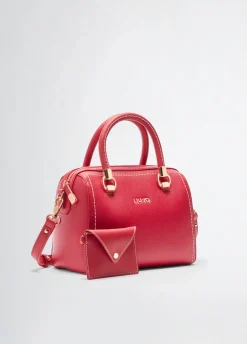 Borsa satchel piccola con pochette