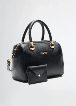 Borsa satchel piccola con pochette