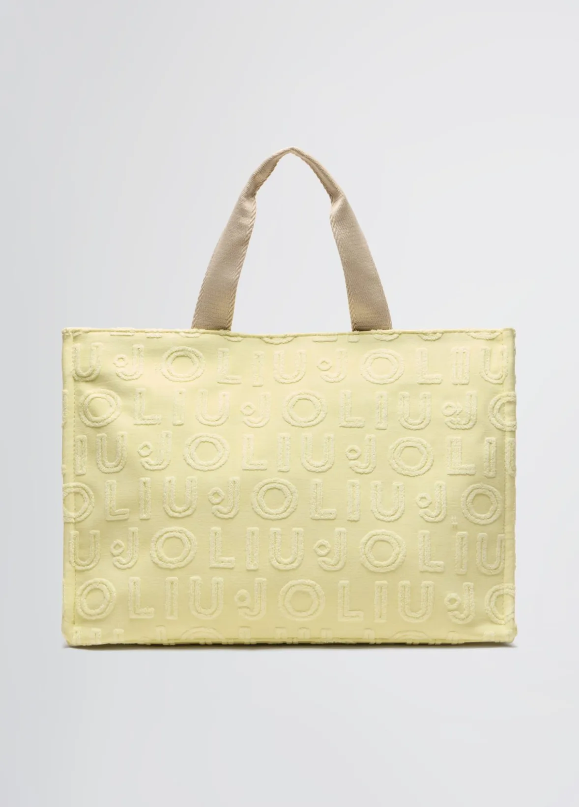 Borsa tote grande jacquard