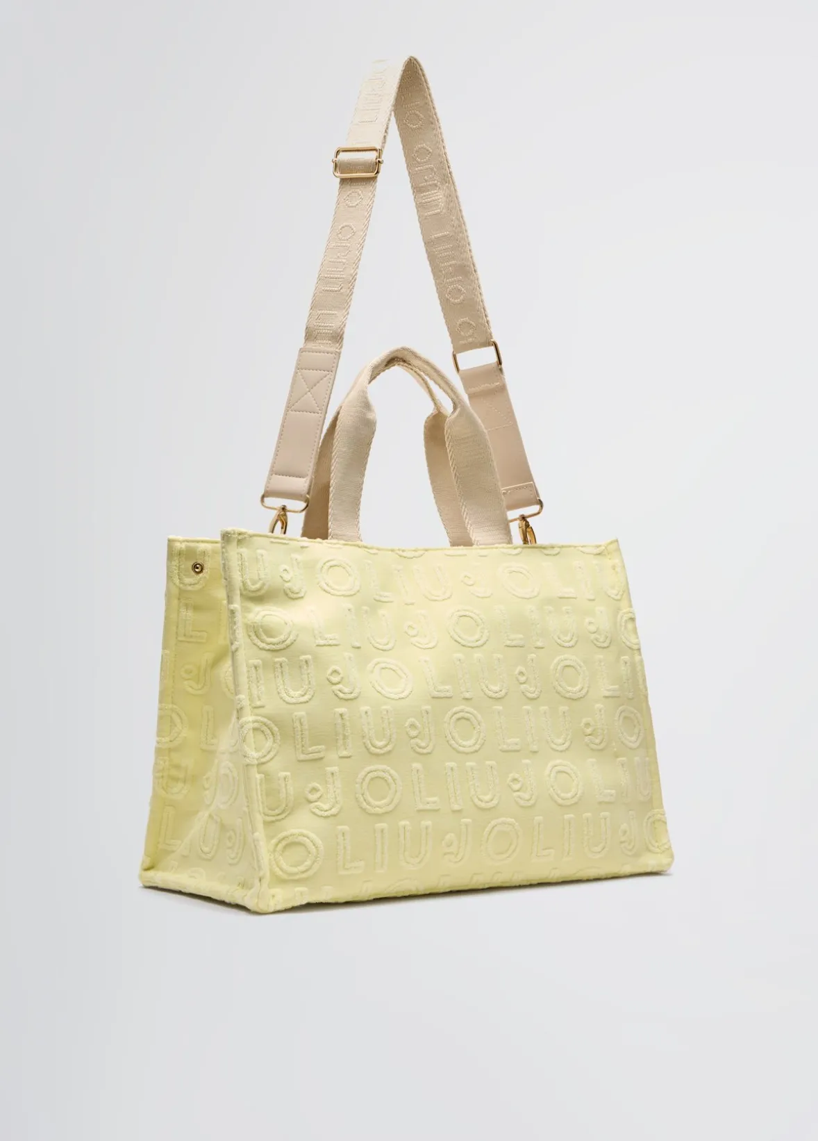 Borsa tote grande jacquard