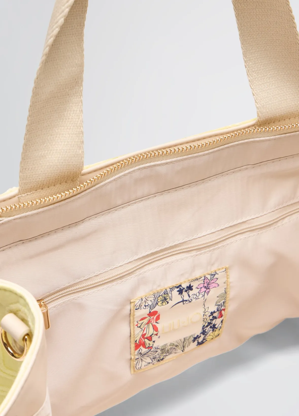 Borsa tote grande jacquard