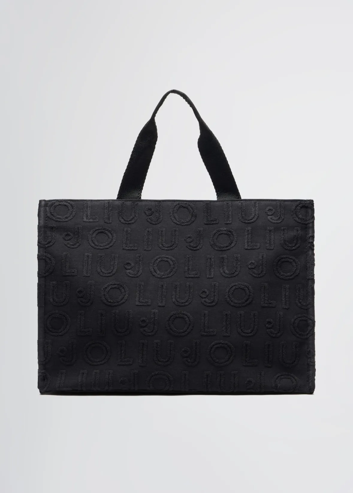 Borsa tote grande jacquard
