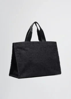 Borsa tote grande jacquard