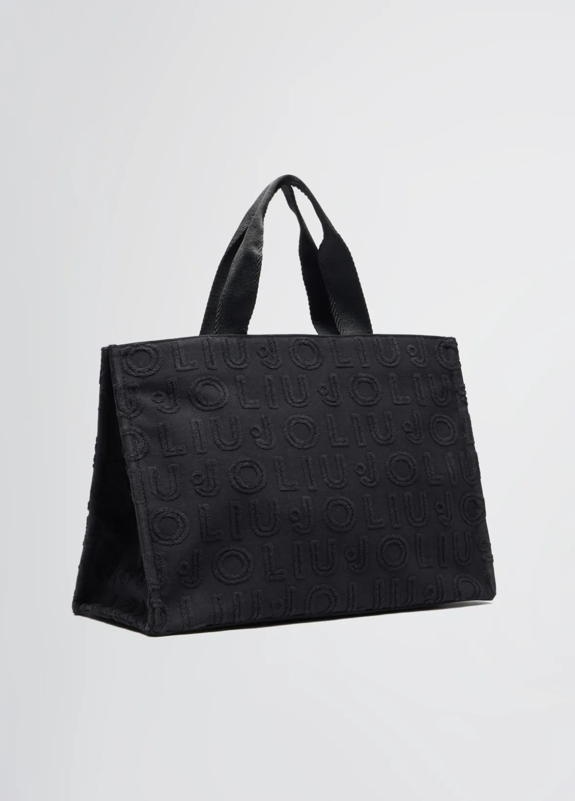 Borsa tote grande jacquard