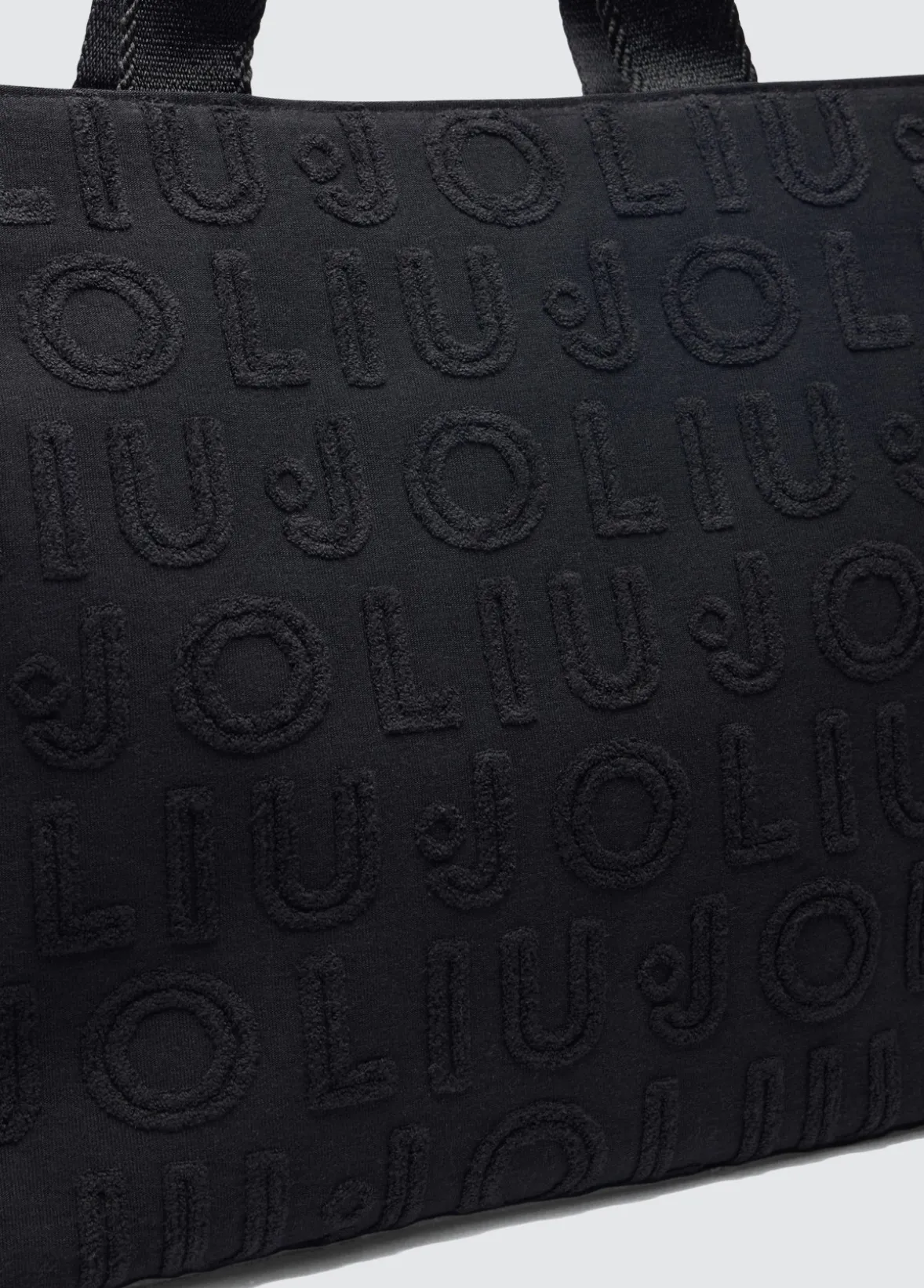 Borsa tote grande jacquard