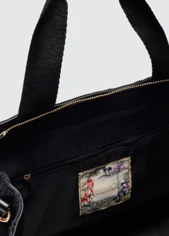 Borsa tote grande jacquard
