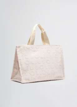 Borsa tote grande jacquard