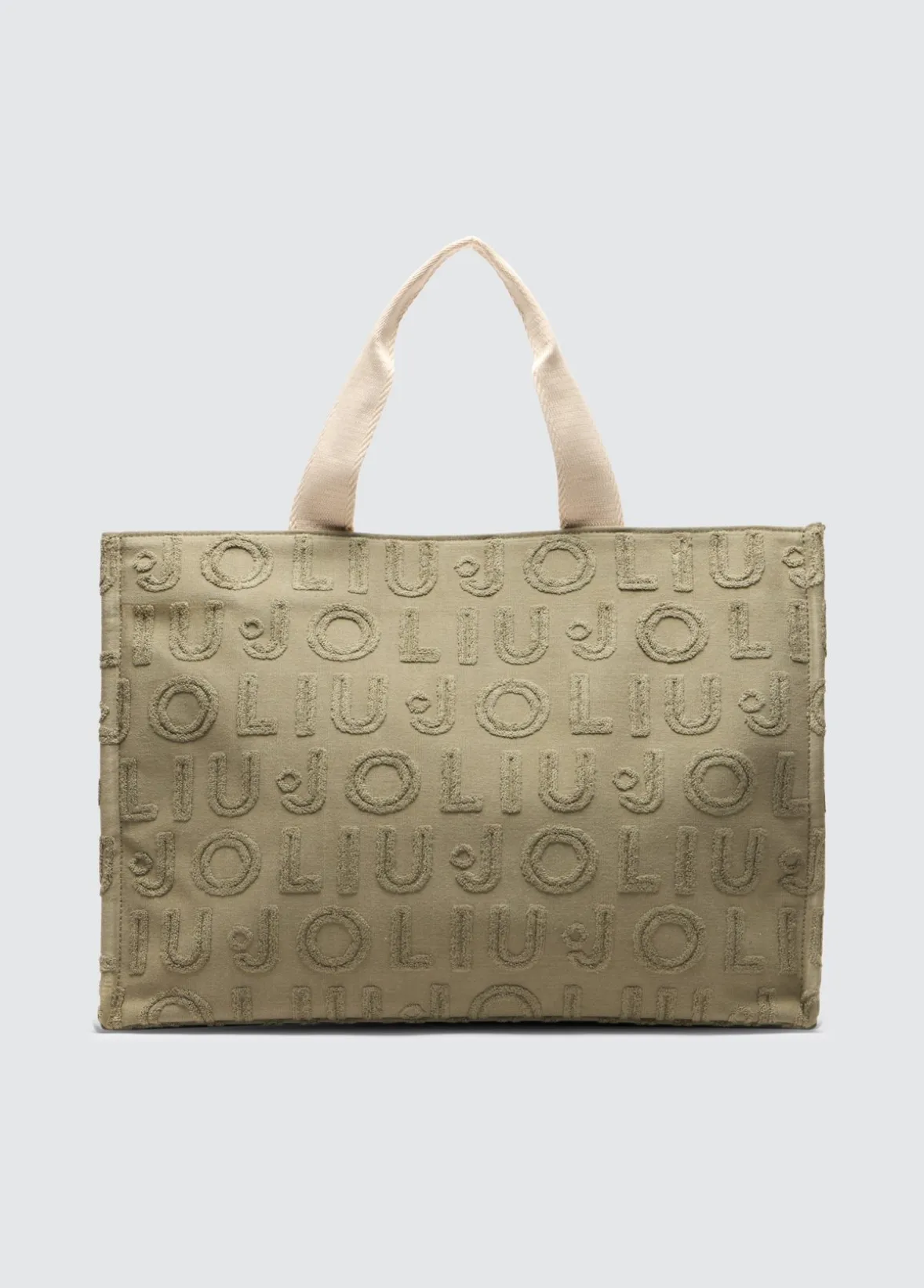Borsa tote grande jacquard
