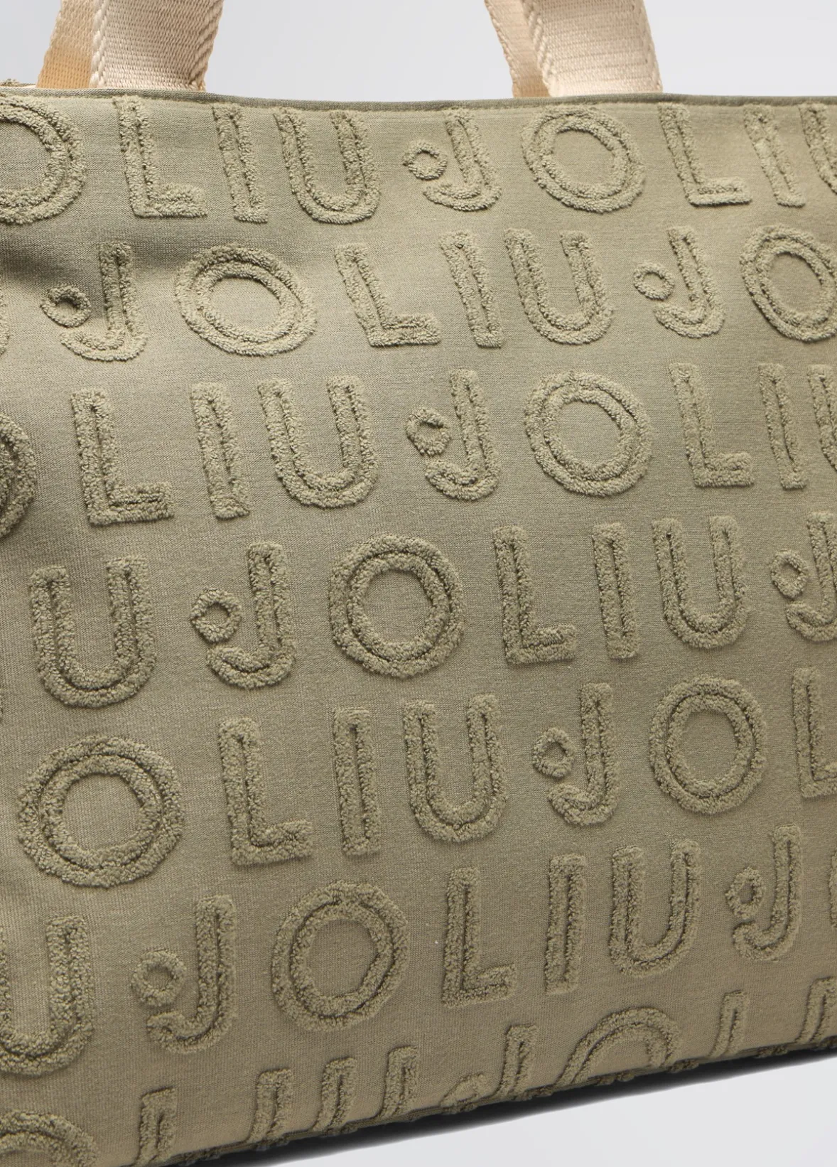 Borsa tote grande jacquard