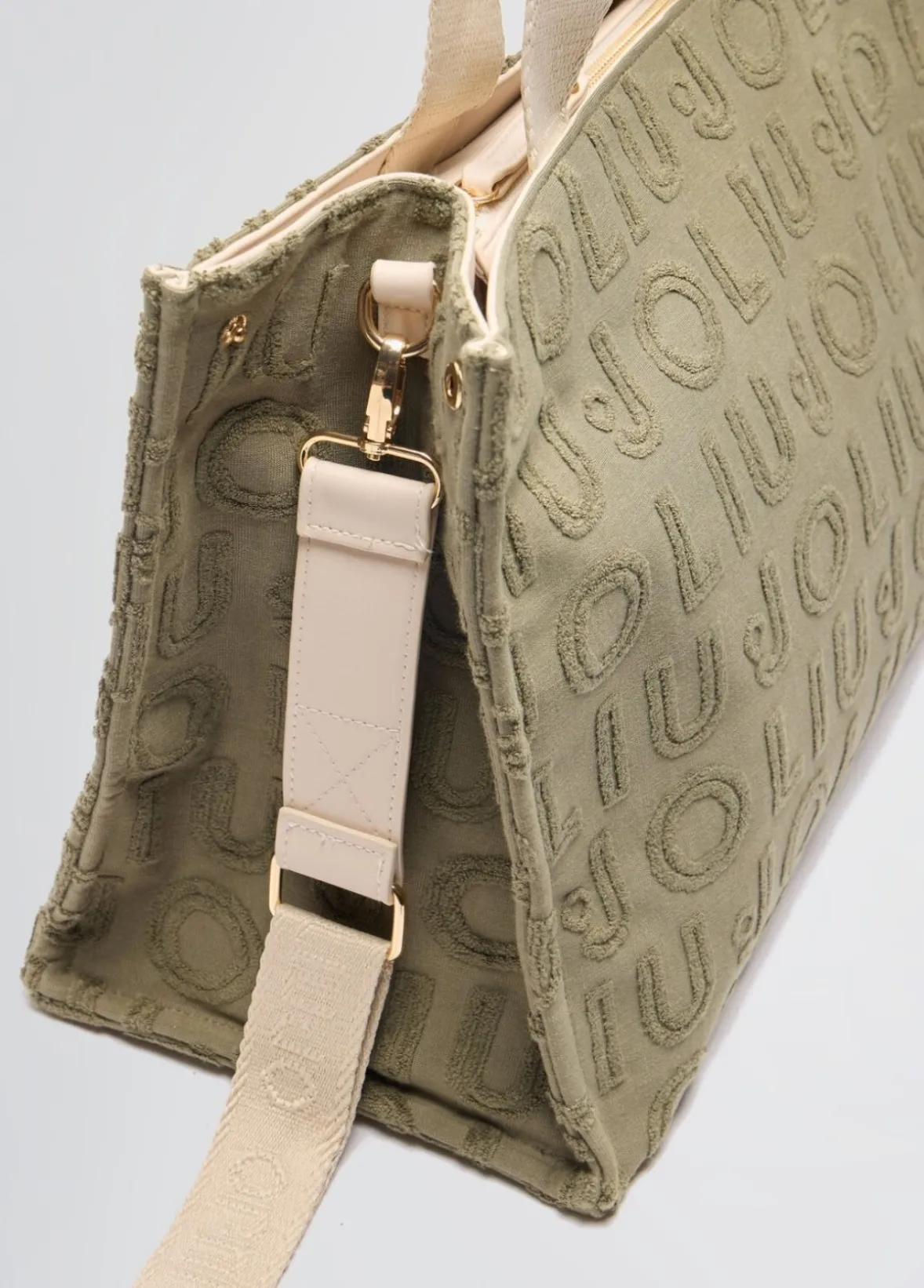 Borsa tote grande jacquard