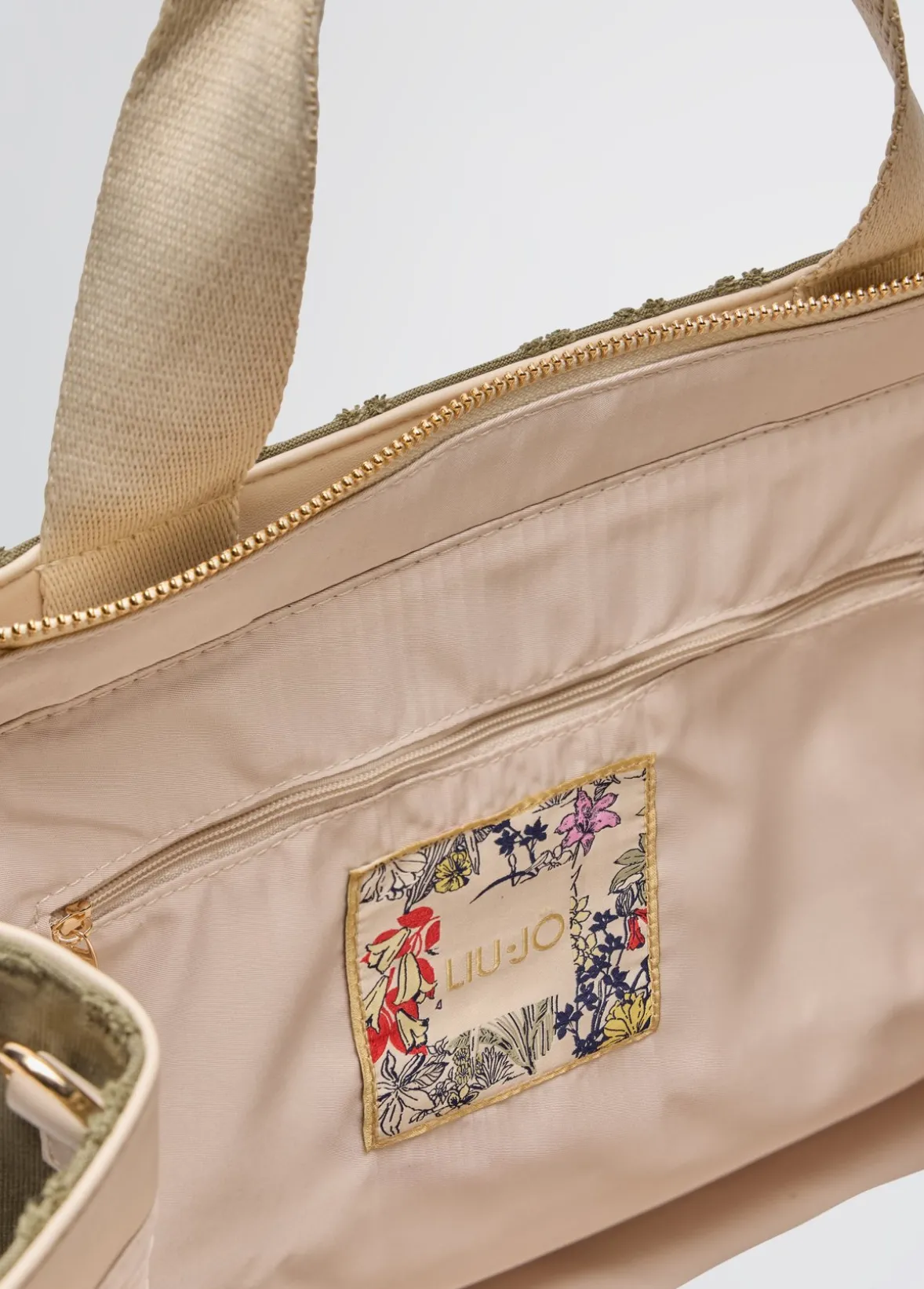Borsa tote grande jacquard