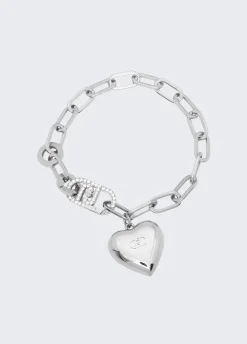 Bracciale con charm cuore