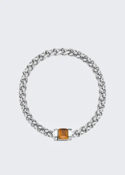 Bracciale da uomo con pietra