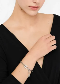 Bracciale monogram con brill