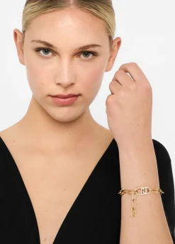 Bracciale monogram con brill