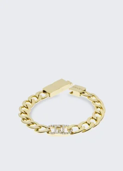 Bracciale monogram con brill