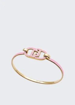 Bracciale rigido con logo