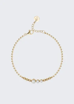 Bracciale tennis con strass