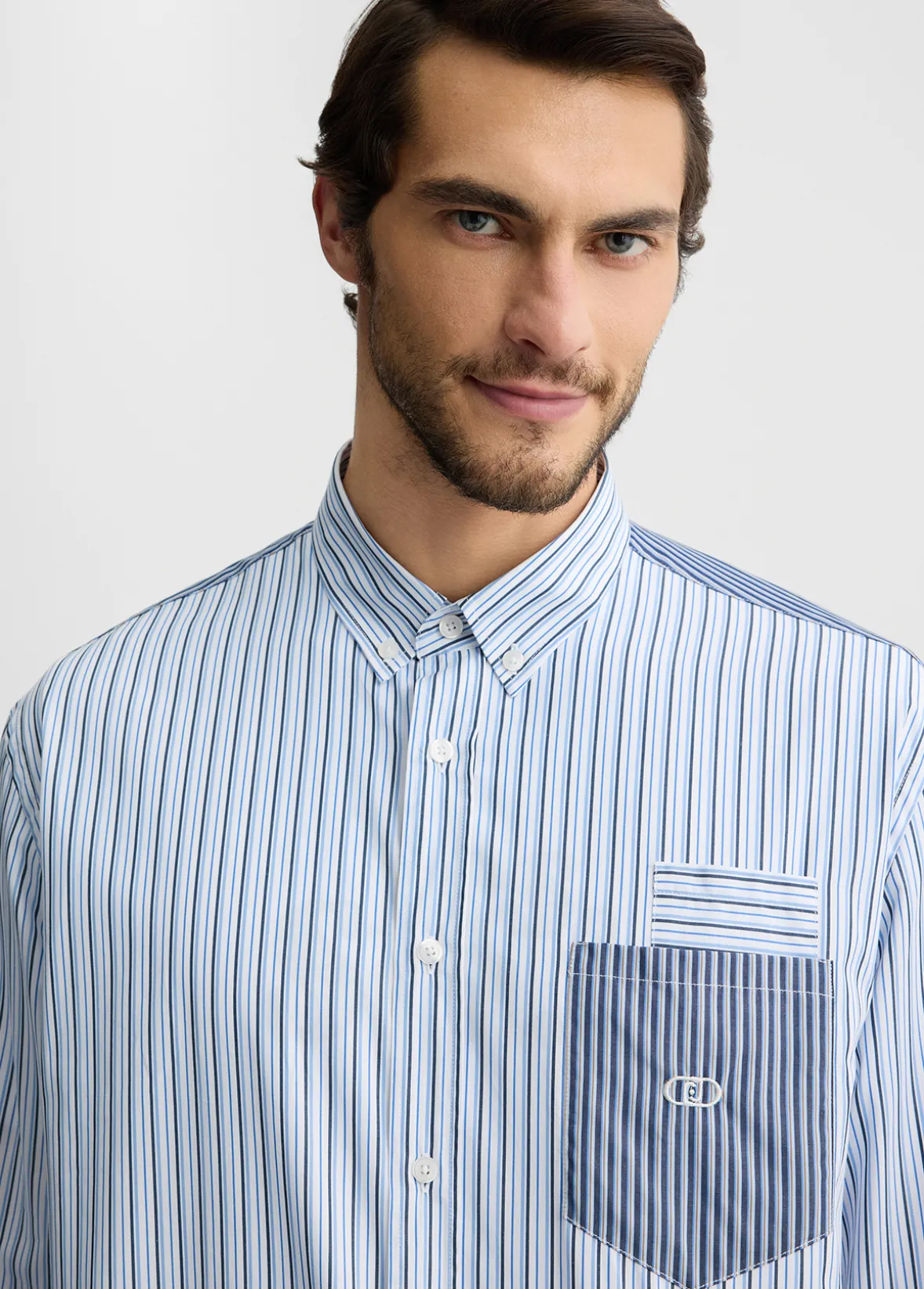 Camicia a righe