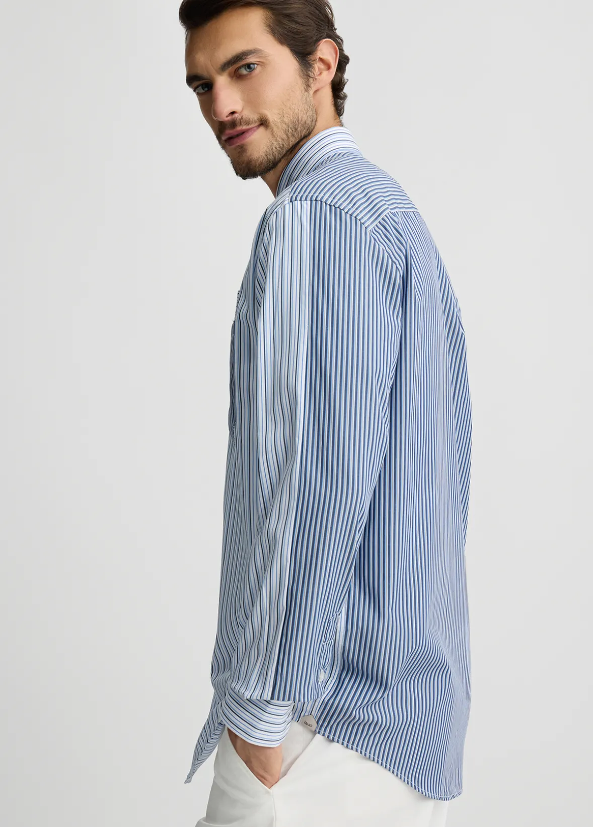 Camicia a righe