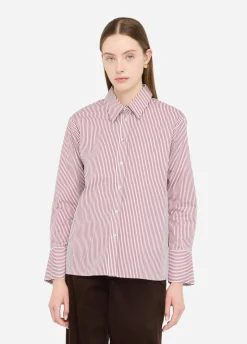Camicia a righe con top