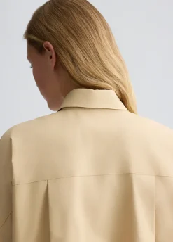 Camicia boxy in cotone